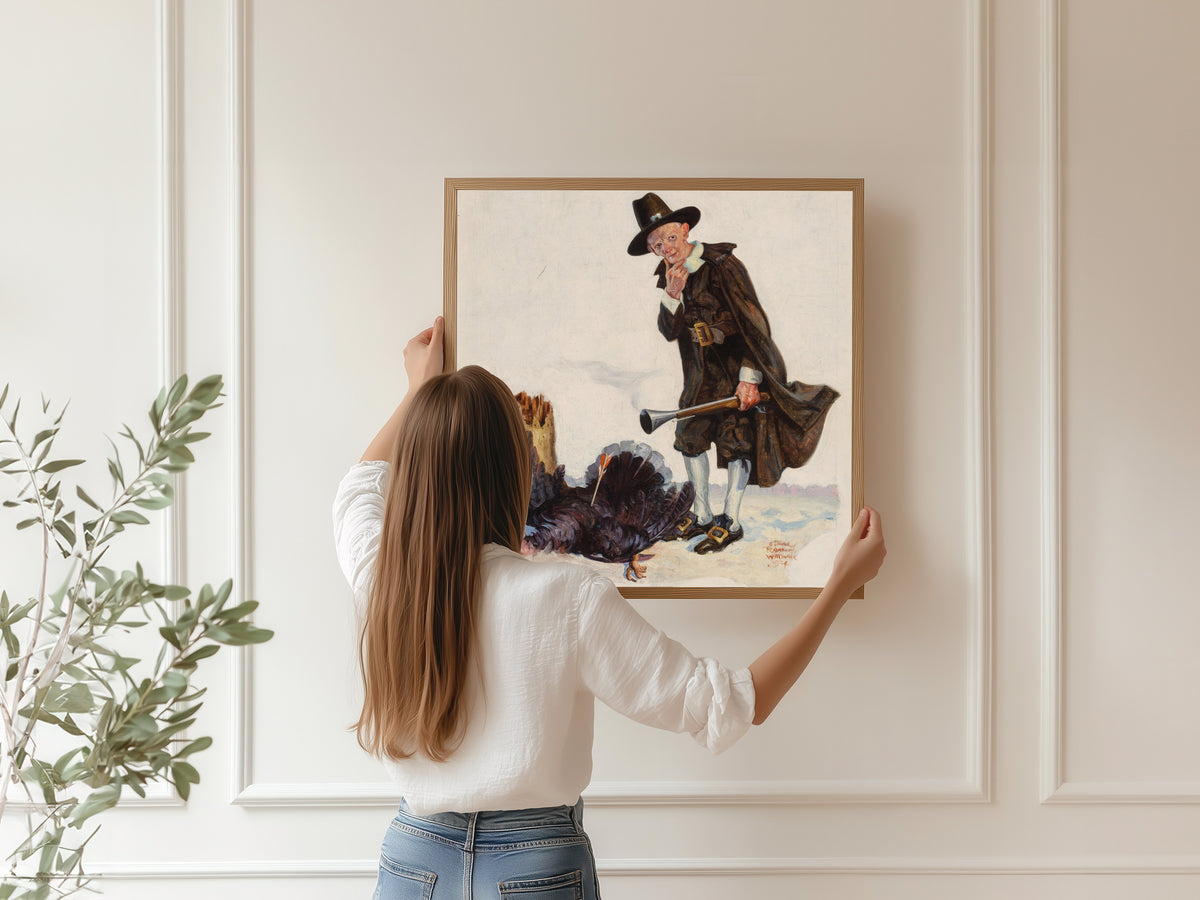 Edgar F. Wittmack — Thanksgiving | Vintage Thanksgiving Print