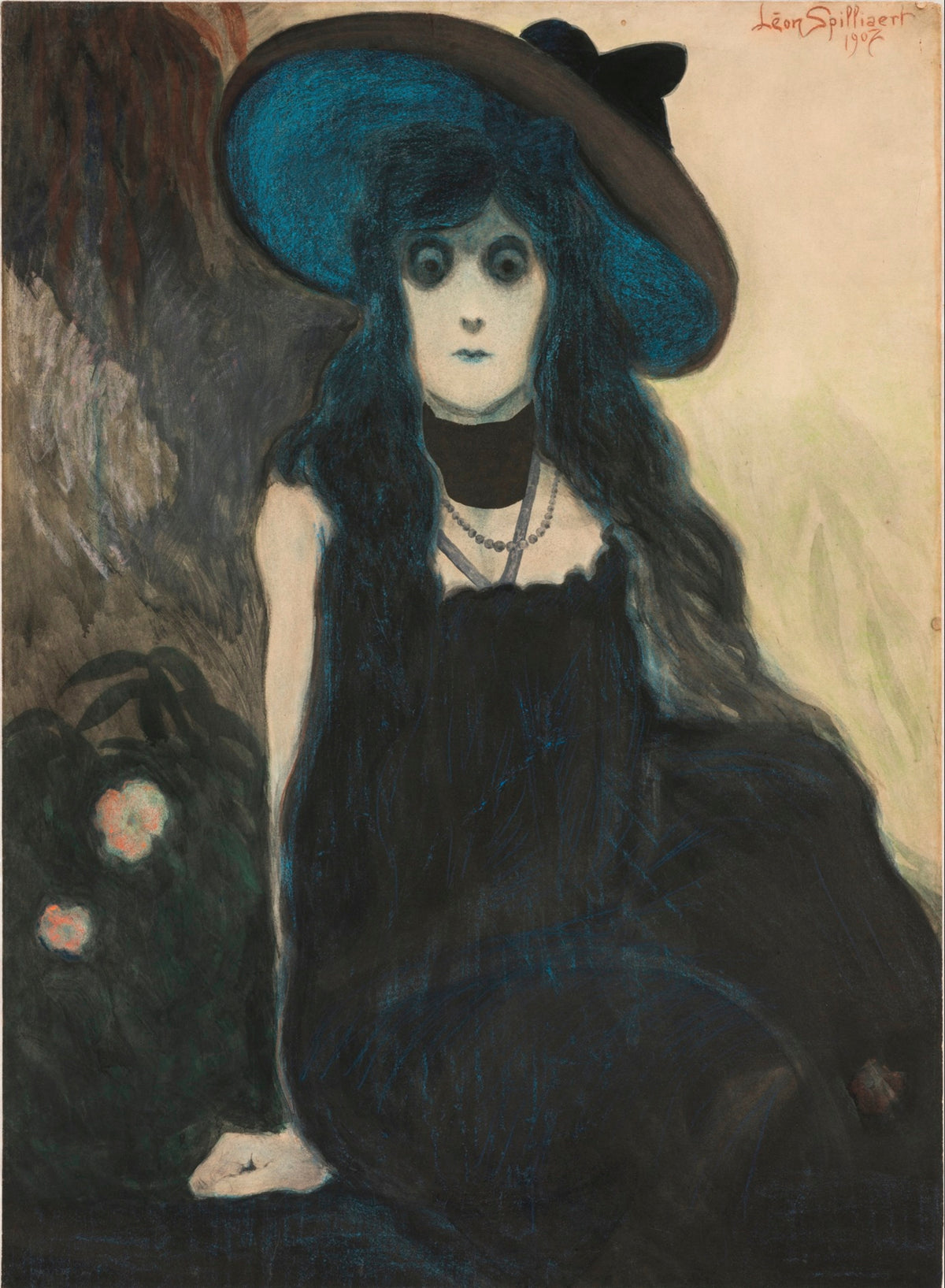 Léon Spilliaert — The Absinth Drinker | Symbolist Art Print