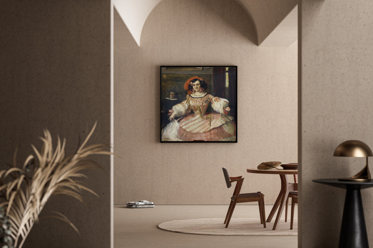 Joaquín Sorolla — The Actress María Guerrero as La Dama Boba | Fine Art Print