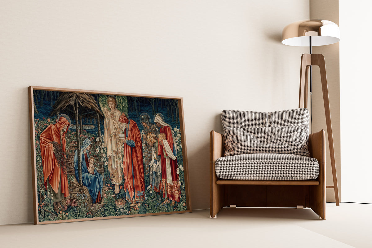 Edward Burne-Jones — The Adoration of the Magi | Pre-Raphaelite Art Print