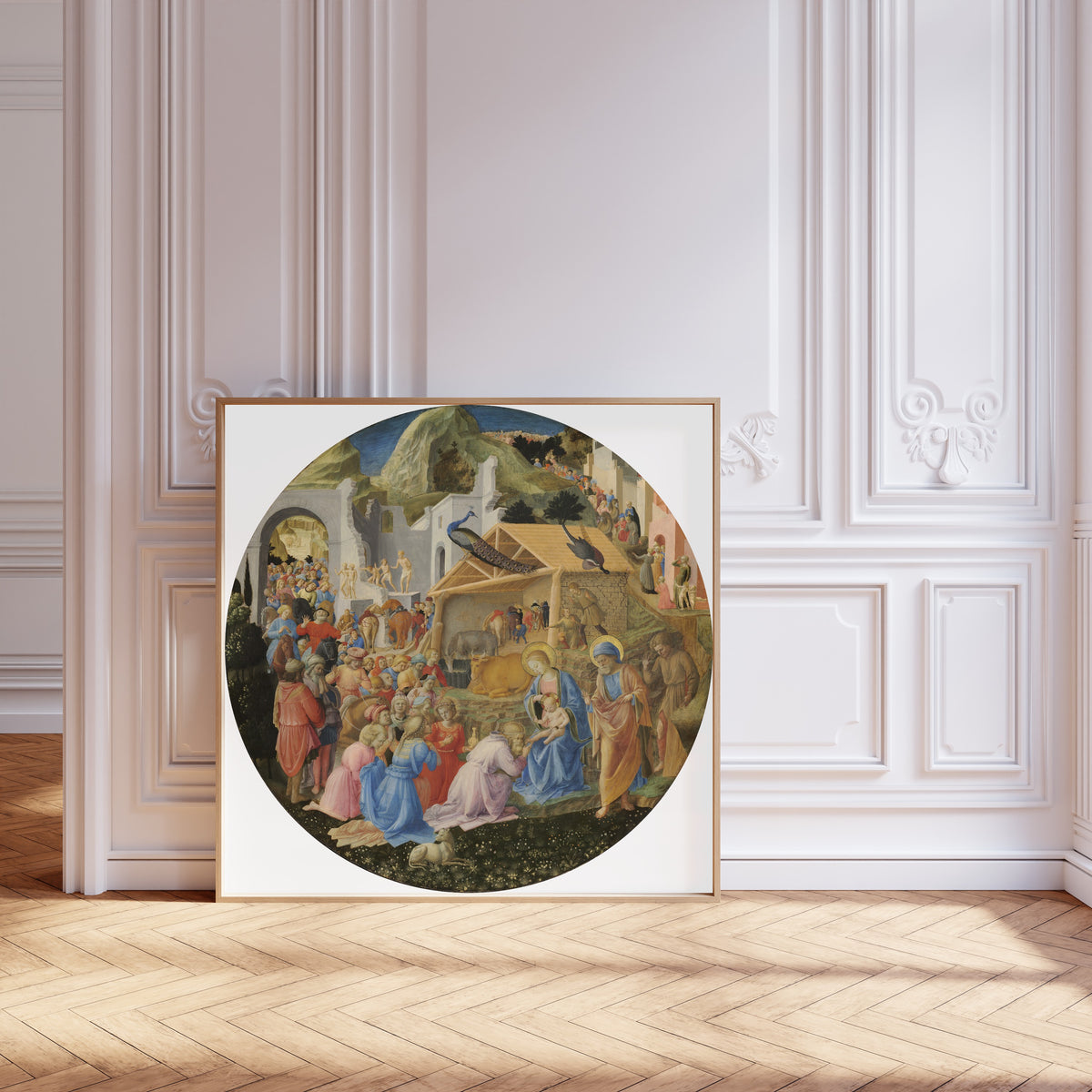 Fra Angelico and Fra Filippo Lippi — The Adoration of the Magi | Christmas Art Print