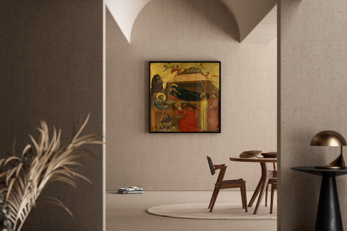 Giotto di Bondone — The Adoration of the Magi | Christmas Art Print