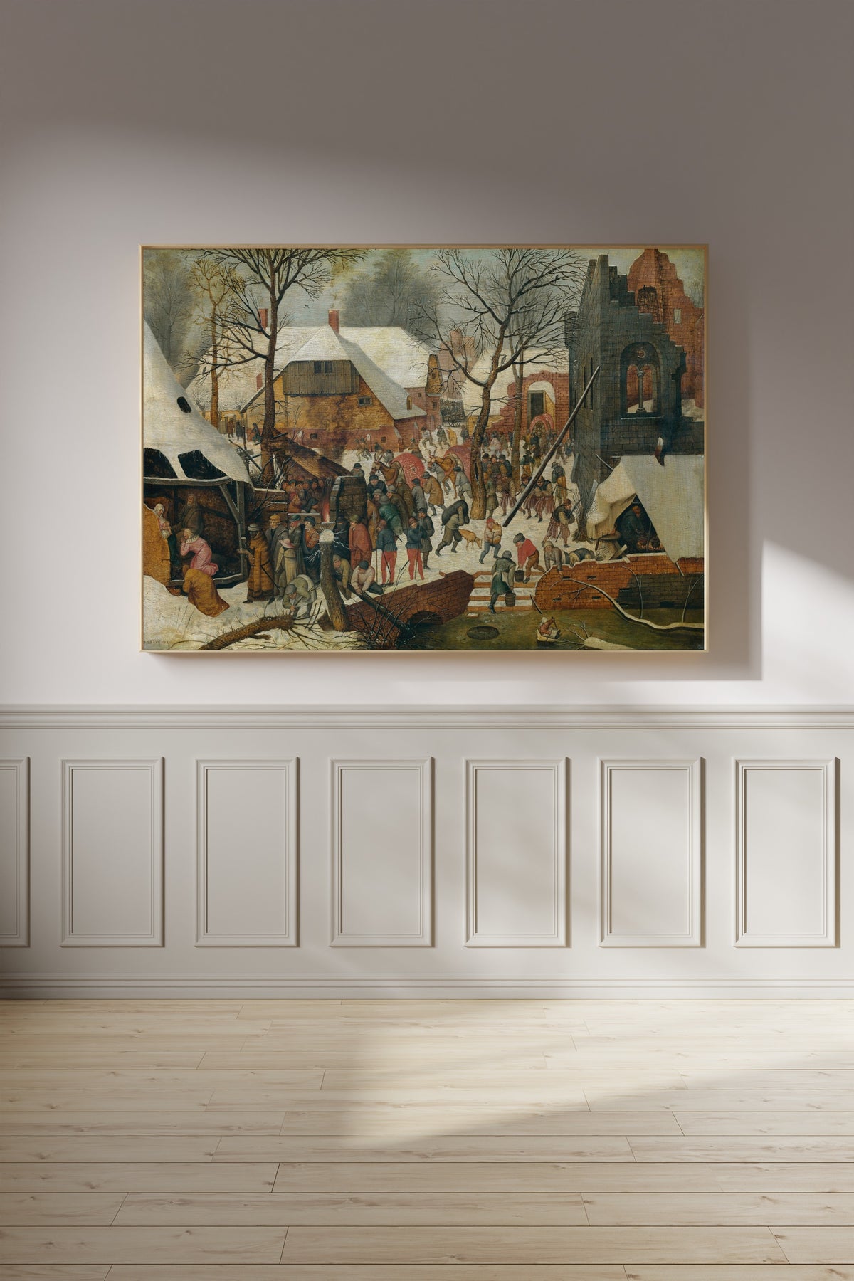 Pieter Brueghel the Younger — The Adoration of the Magi in the Snow | Christmas Art Print