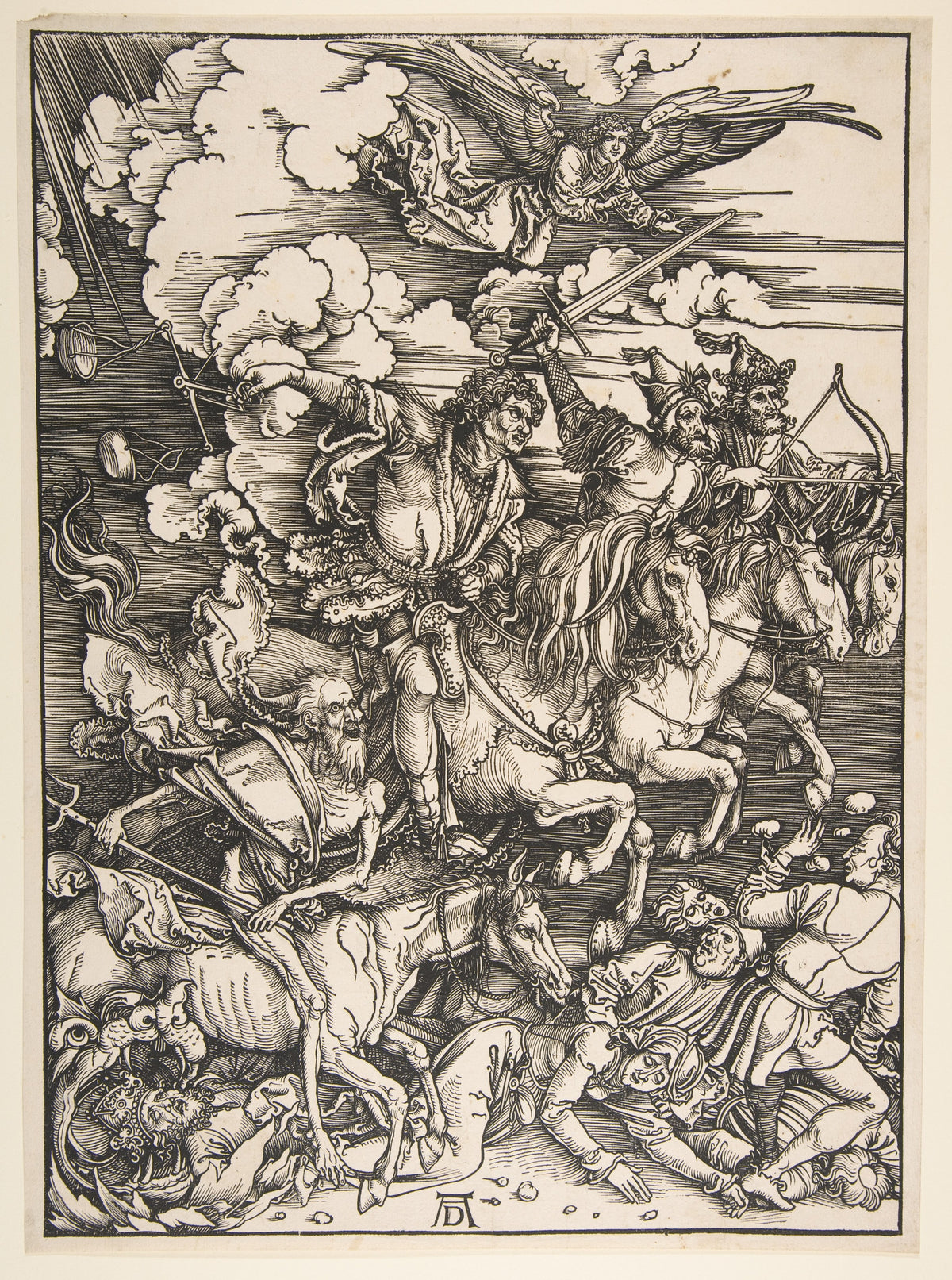 Albrecht Dürer — The Apocalypse: The Four Horsemen | Woodcut Print