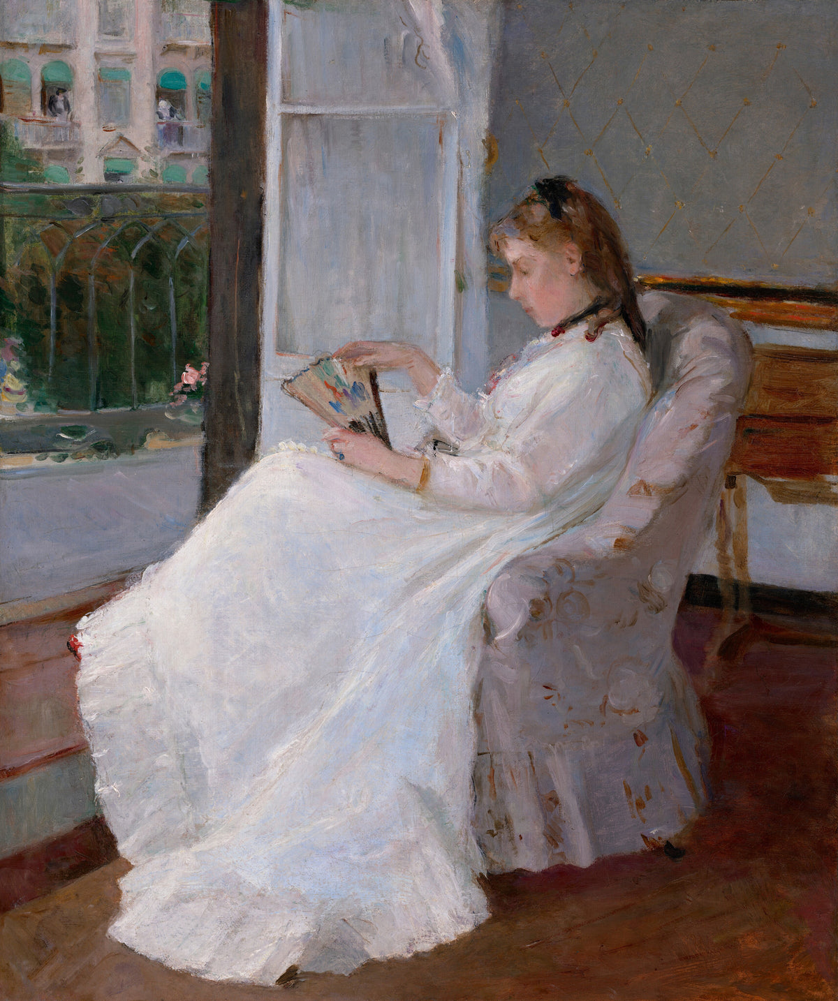 Berthe Morisot — The Artist's Sister at a Window | Fine Art Print