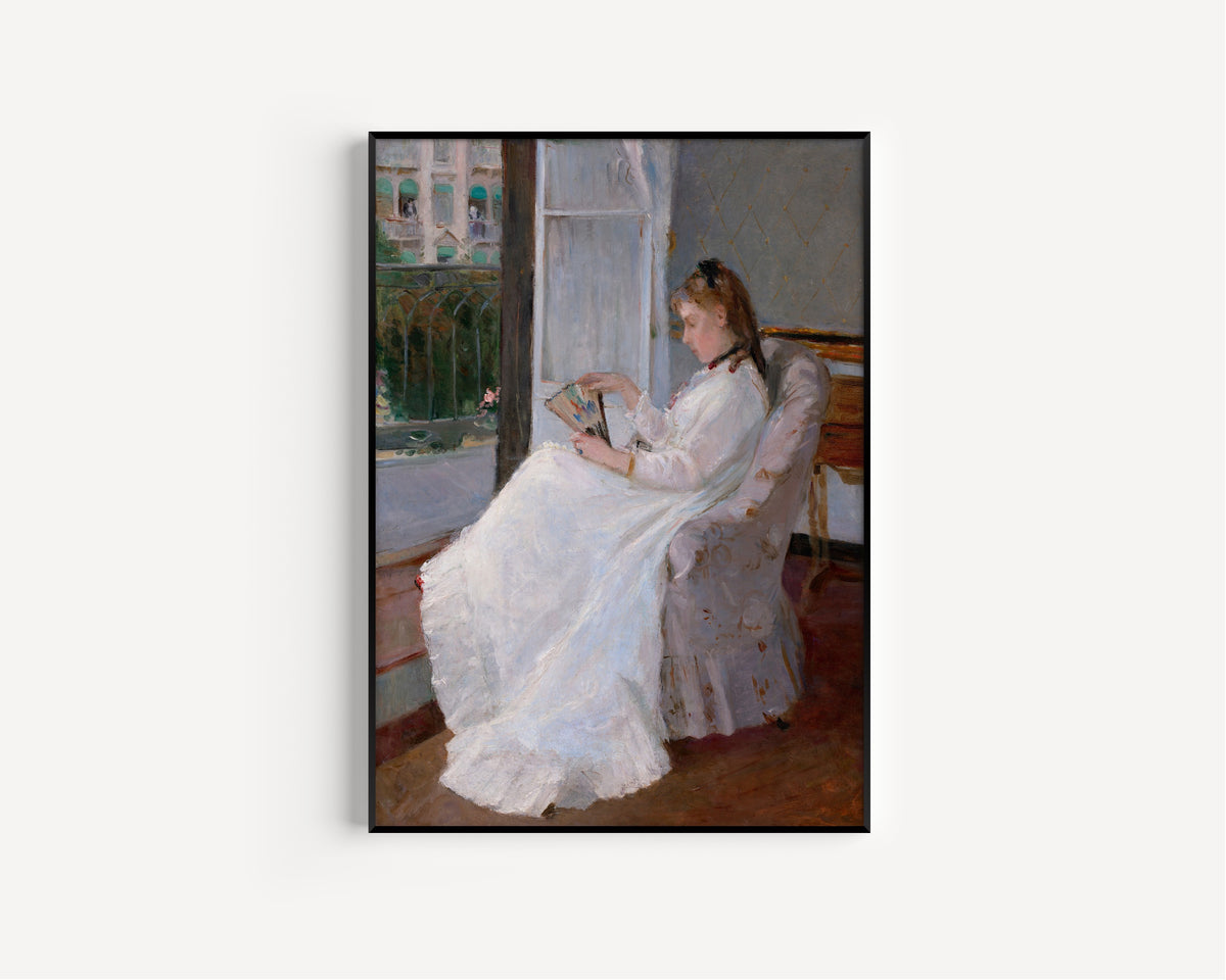 Berthe Morisot — The Artist's Sister at a Window | Fine Art Print