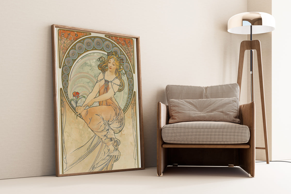 Alphonse Mucha — The Arts: Painting | Art Nouveau Print