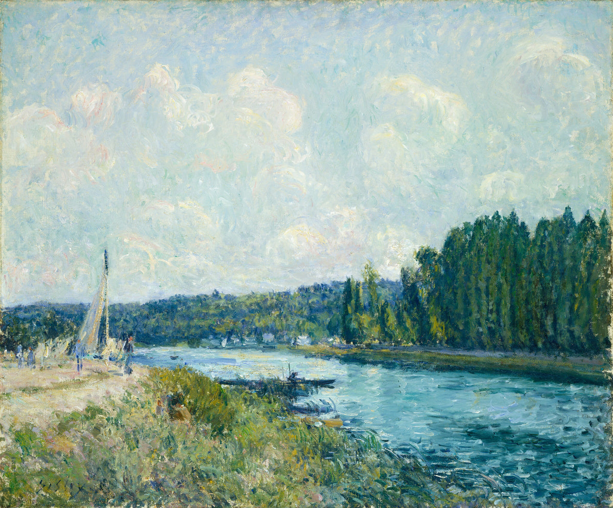 Alfred Sisley — The Banks of the Oise | Fine Art Print
