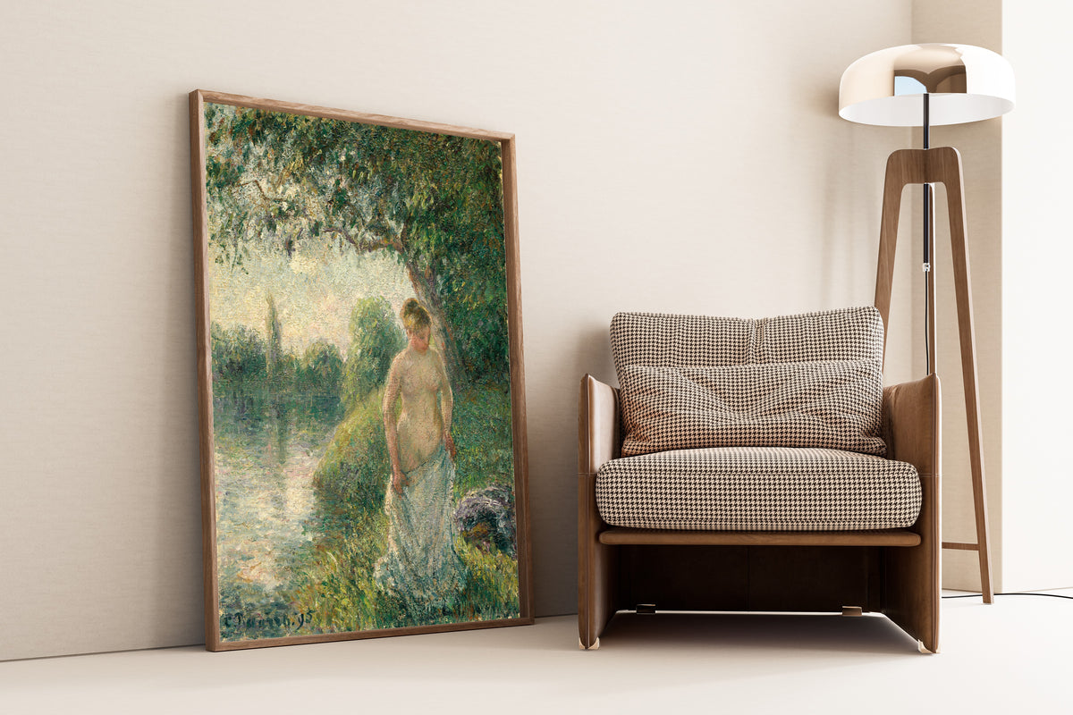 Camille Pissarro — The Bather | Fine Art Print