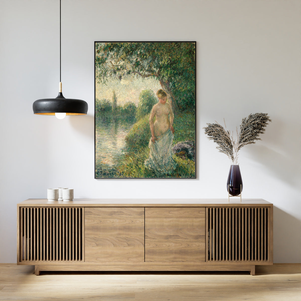 Camille Pissarro — The Bather | Fine Art Print