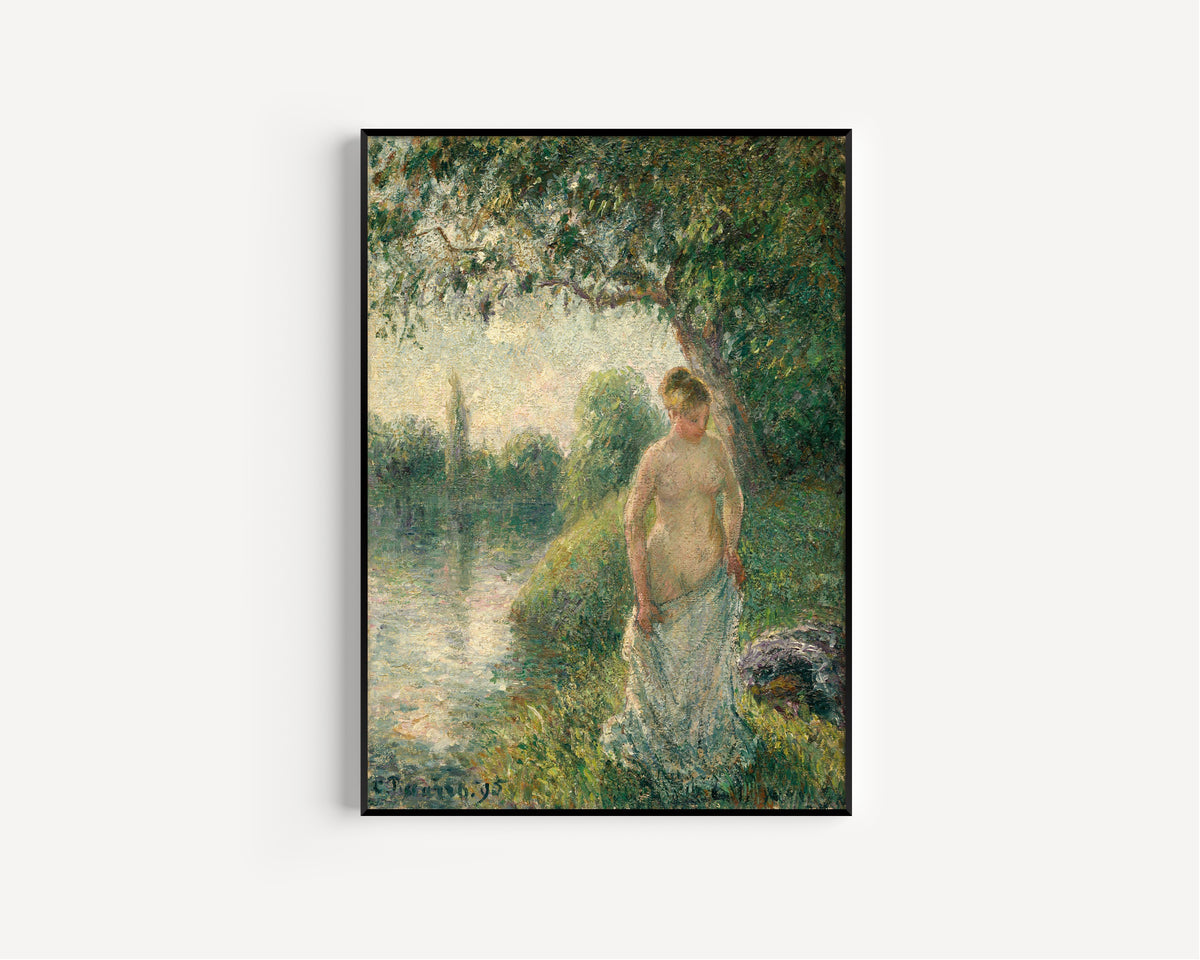 Camille Pissarro — The Bather | Fine Art Print