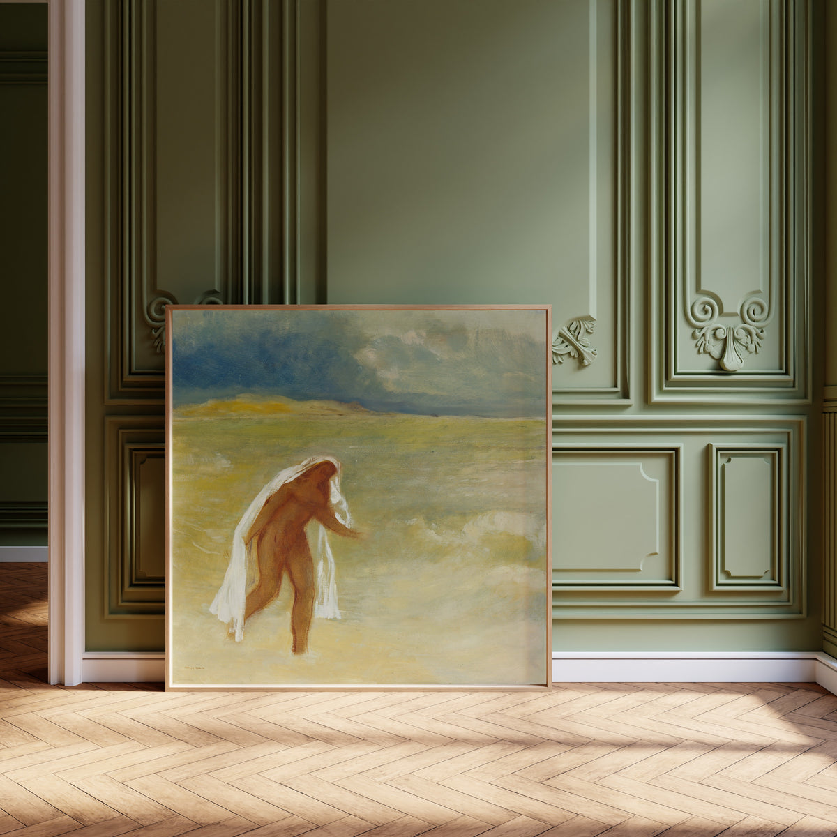 Odilon Redon — The Birth of Venus (Wading from the Surf) | Symbolist Art Print