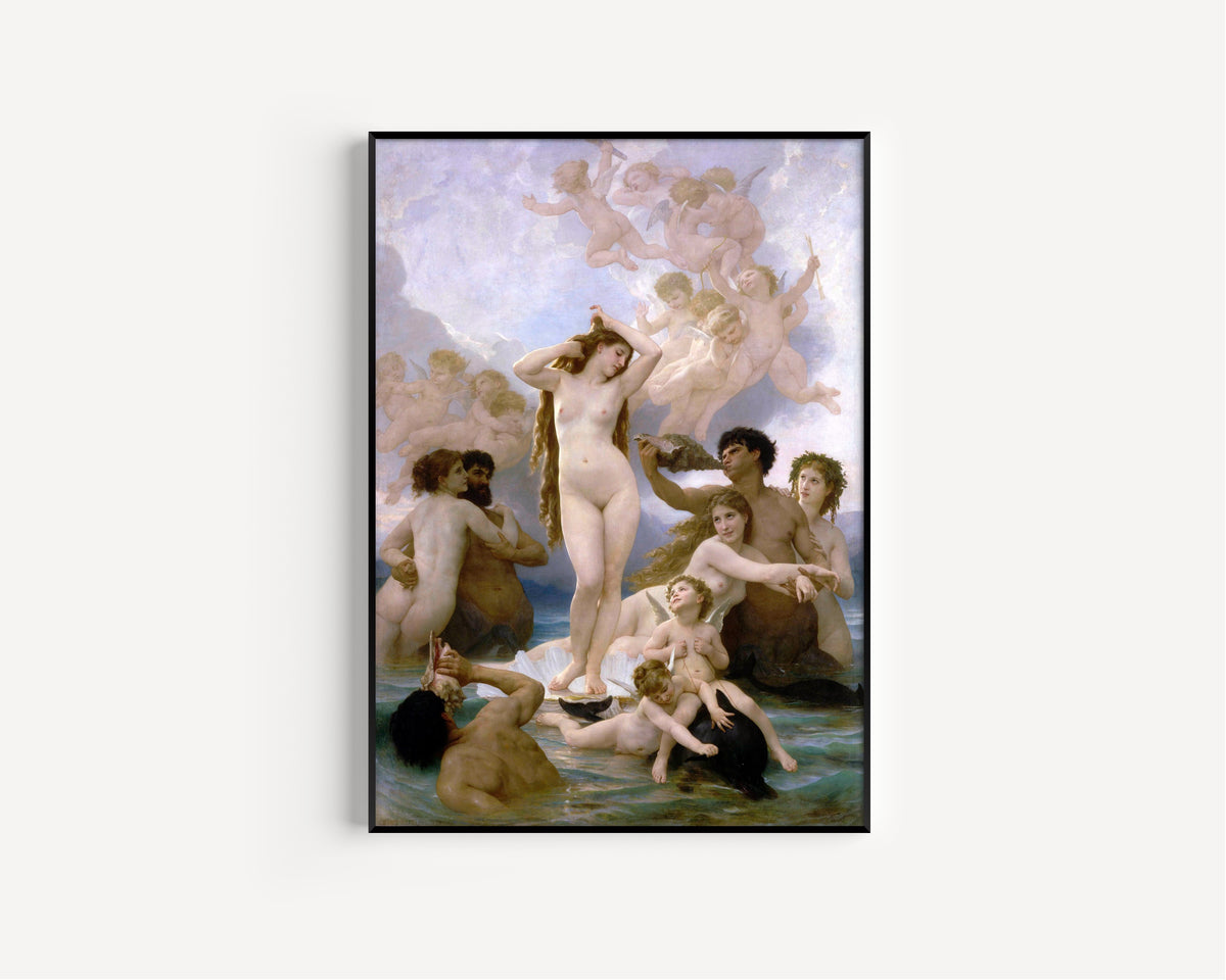 William-Adolphe Bouguereau — The Birth of Venus | Fine Art Print