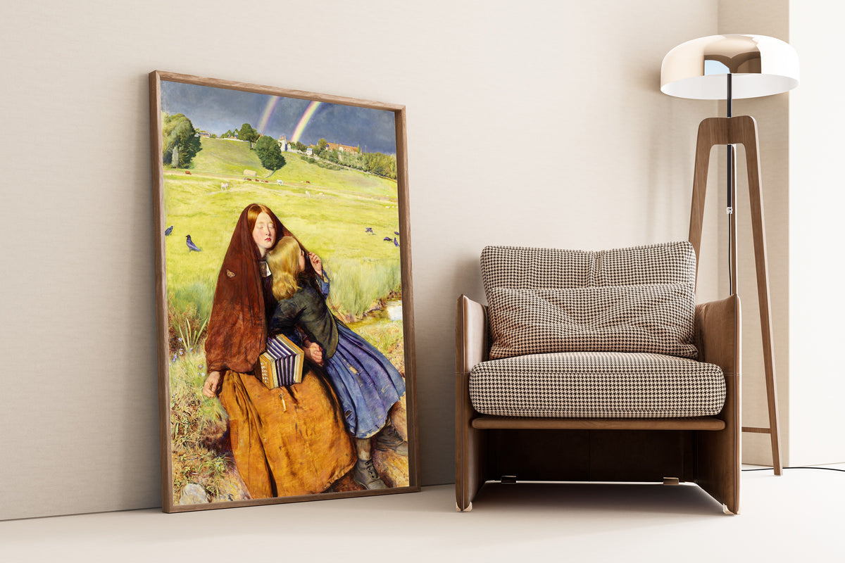 John Everett Millais — The Blind Girl | Pre-Raphaelite Art Print