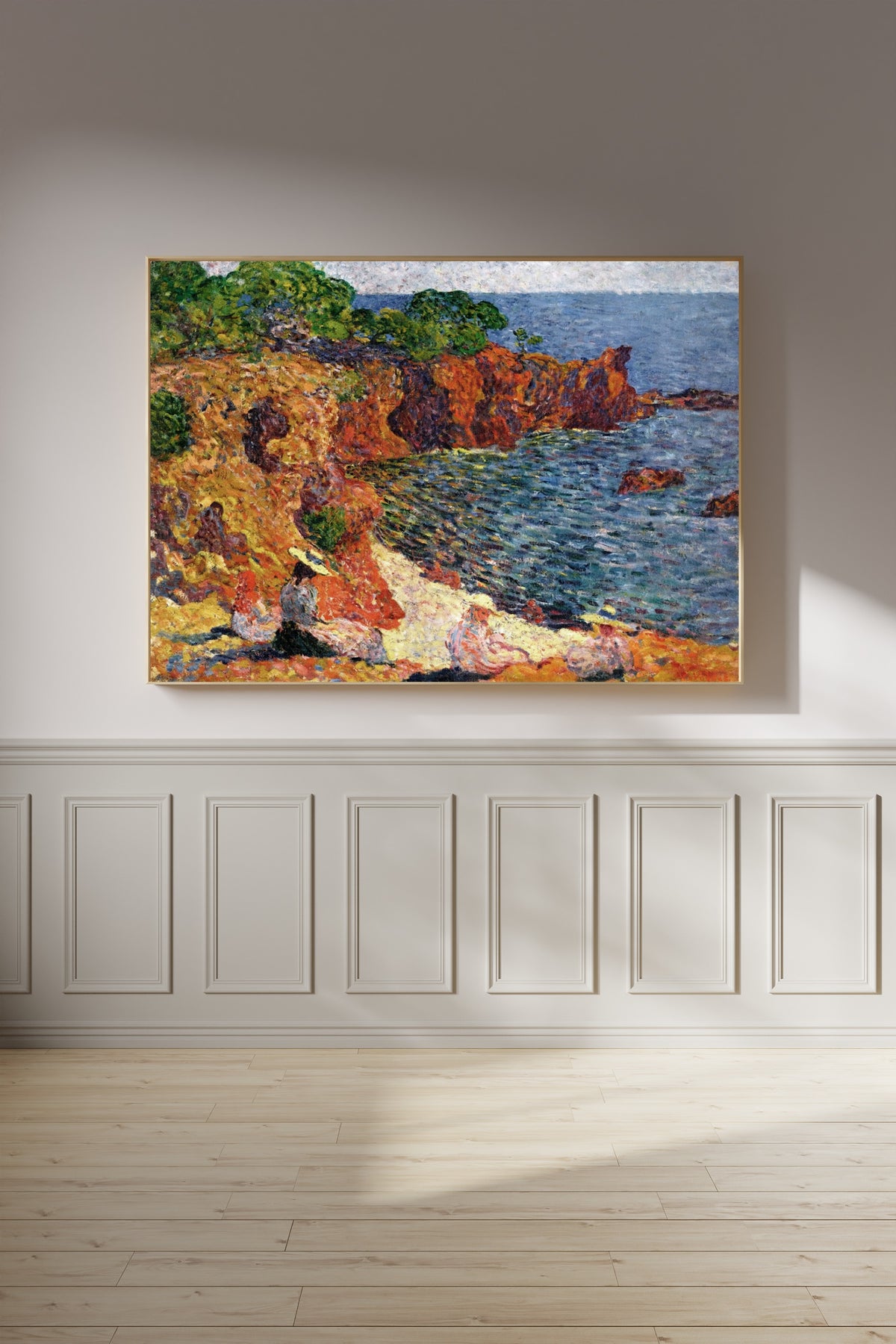 Louis Valtat — The Bompart Family on the Red Rocks of Agay | Fauvist Fine Art Print