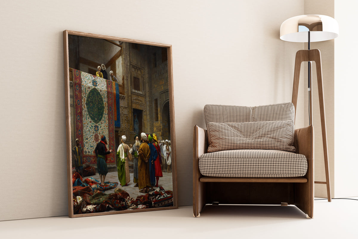 Jean-Léon Gérôme — The Carpet Merchant | Fine Art Print
