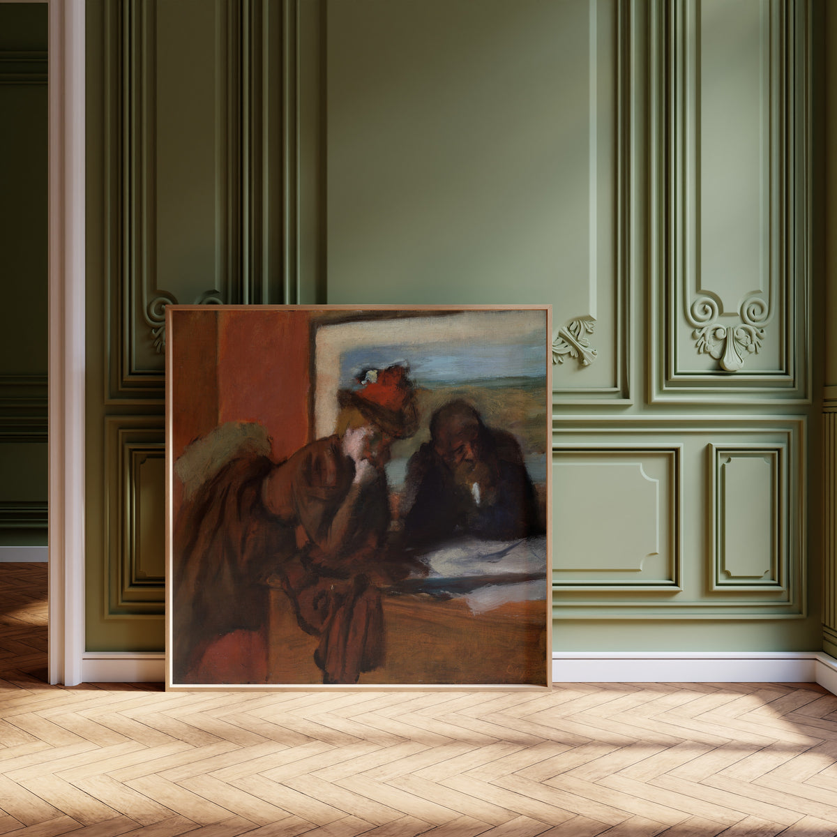 Edgar Degas — The Conversation | Fine Art Print