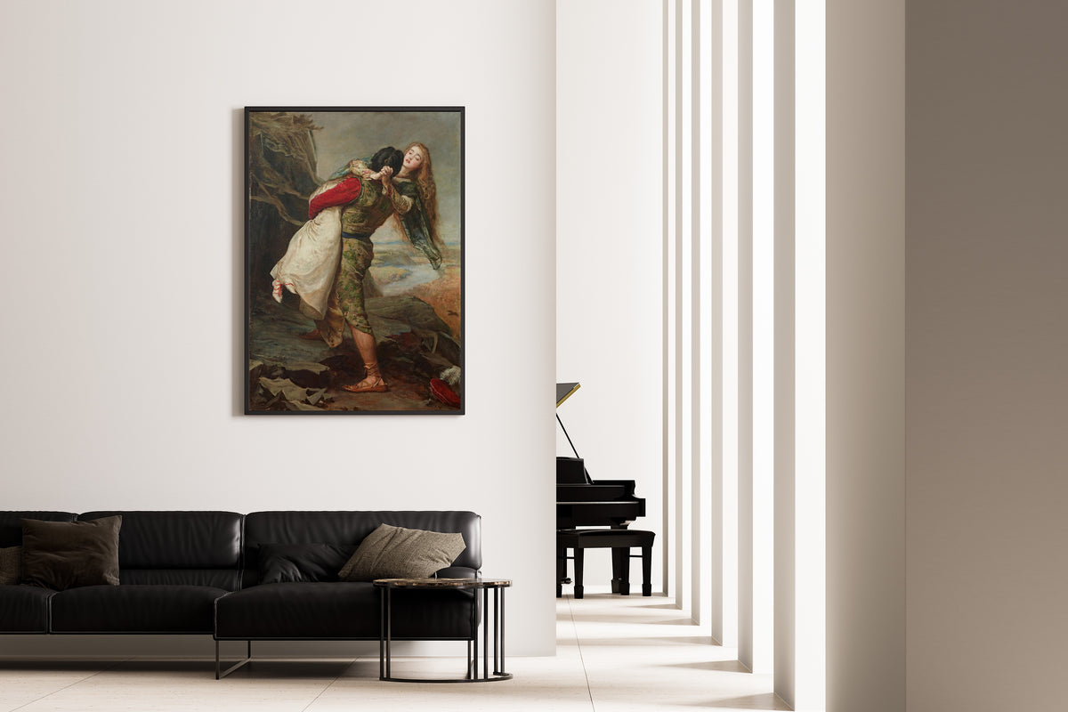 John Everett Millais — The Crown of Love | Pre-Raphaelite Art Print