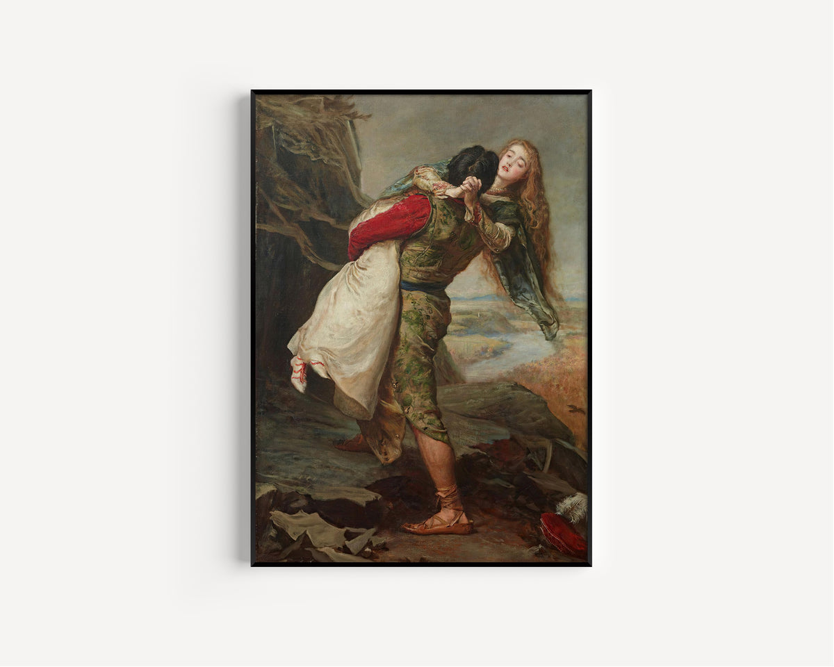 John Everett Millais — The Crown of Love | Pre-Raphaelite Art Print