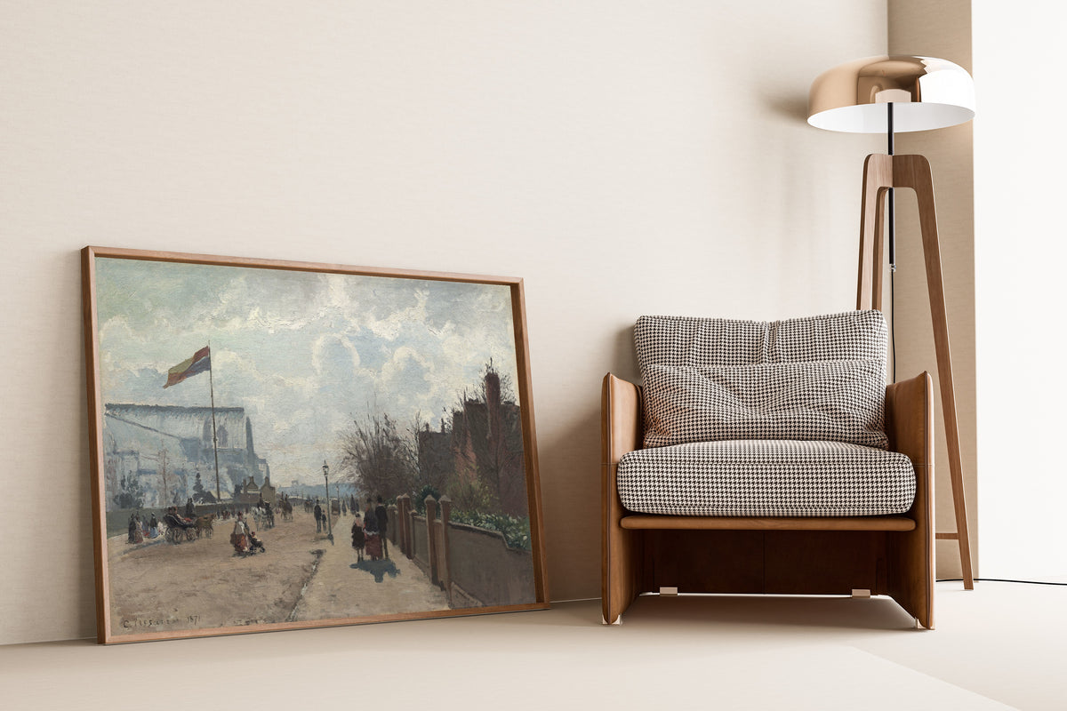 Camille Pissarro — The Crystal Palace | Fine Art Print