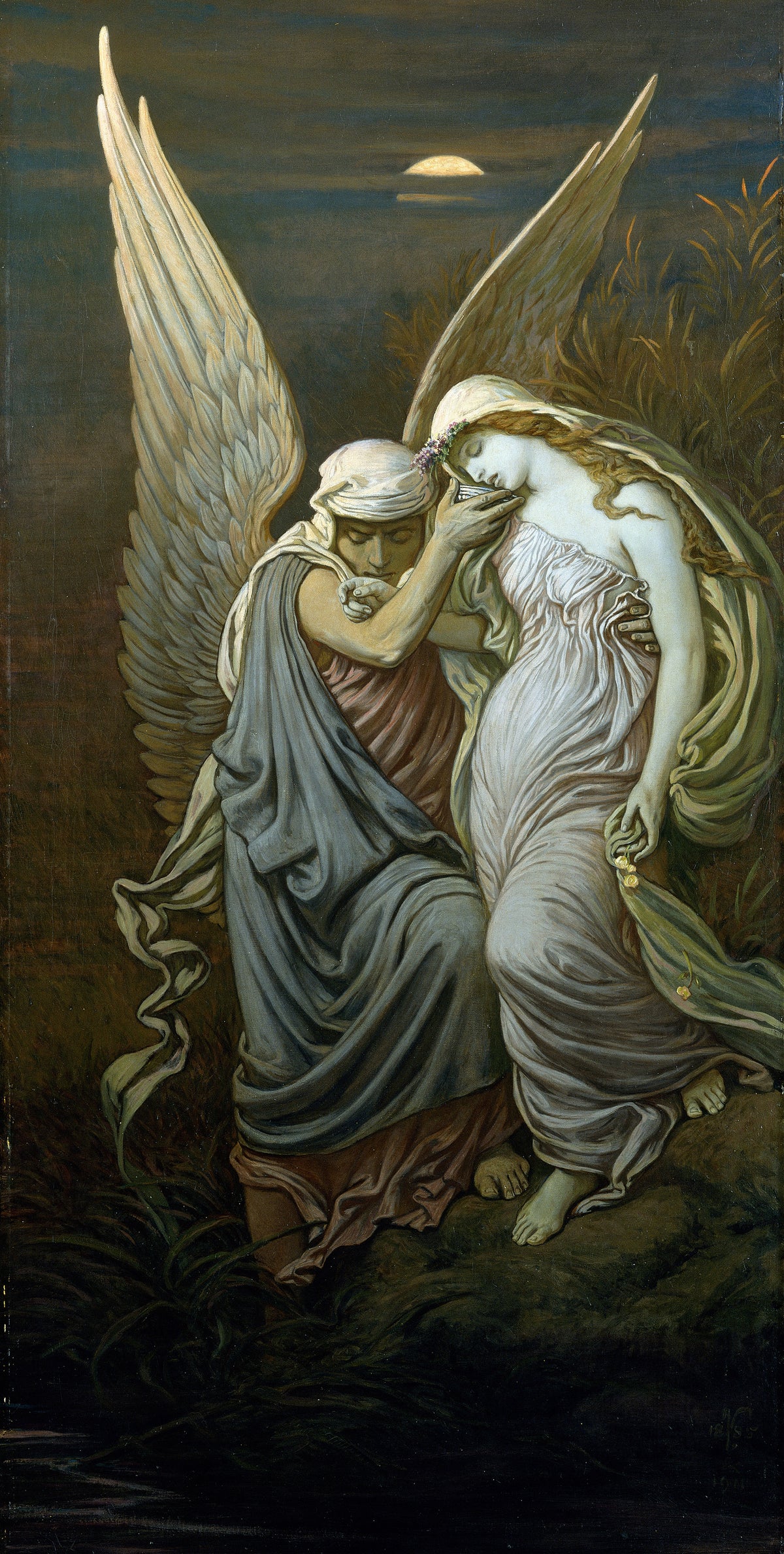 Elihu Vedder — The Cup of Death | Symbolist Art Print