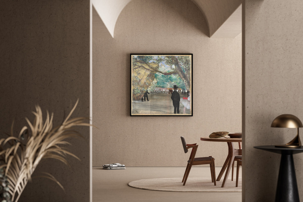 Edgar Degas — The Curtain | Fine Art Print