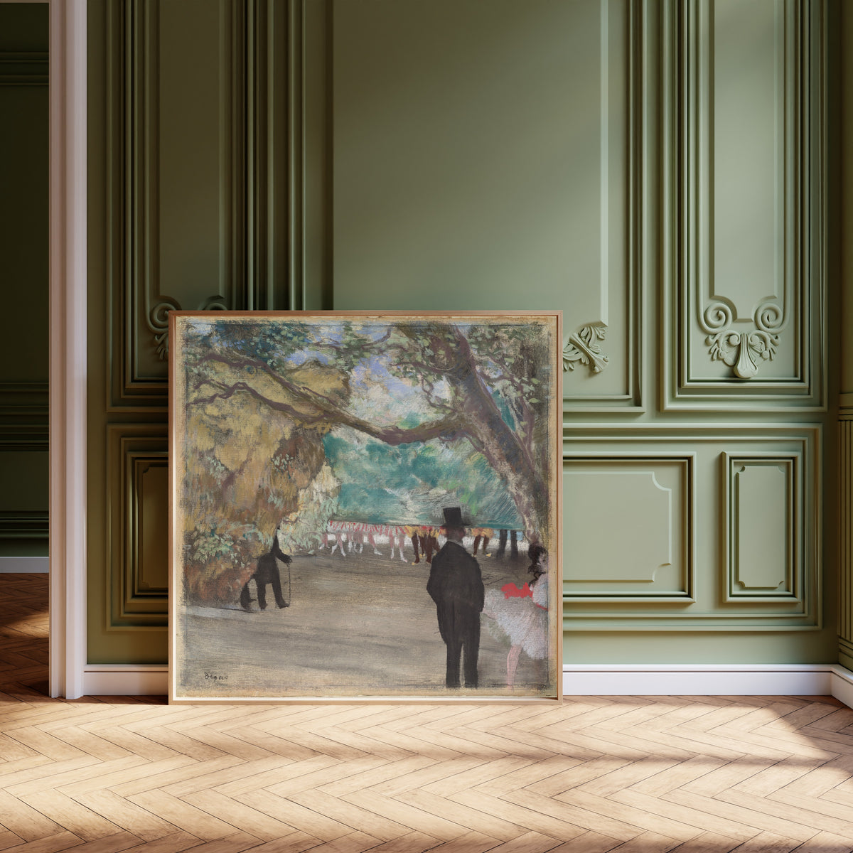 Edgar Degas — The Curtain | Fine Art Print