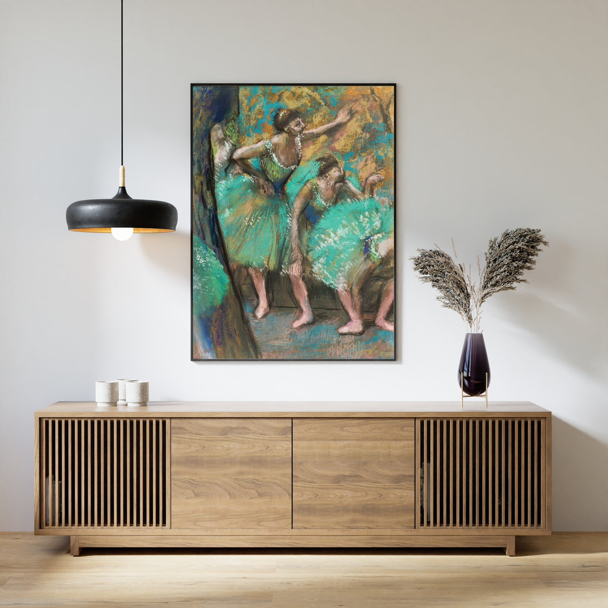 Edgar Degas — The Dancers (Turquoise Skirts) | Fine Art Print
