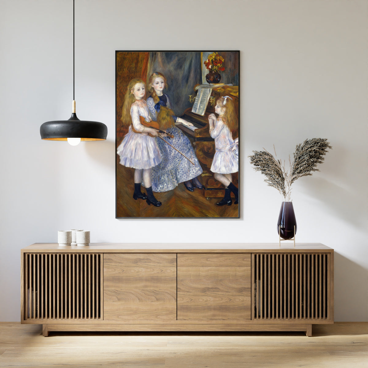 Pierre-Auguste Renoir — The Daughters of Catulle Mendès | Fine Art Print