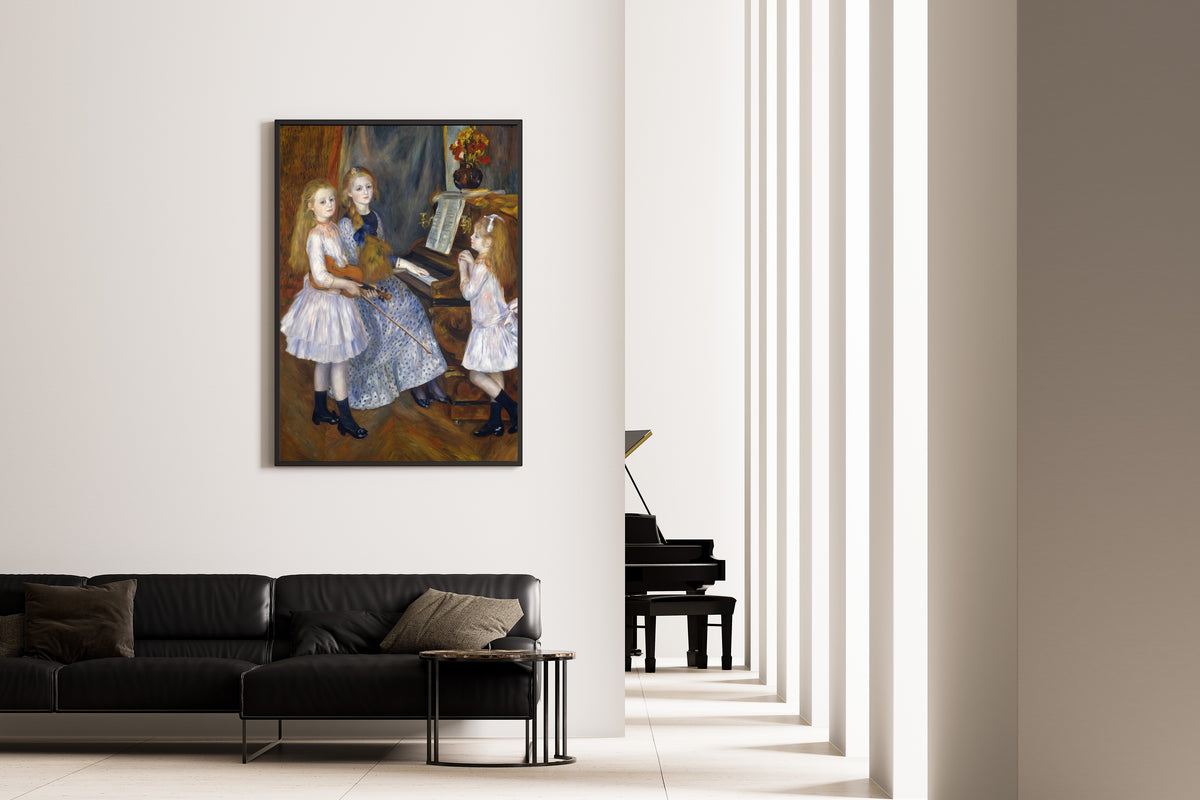 Pierre-Auguste Renoir — The Daughters of Catulle Mendès | Fine Art Print
