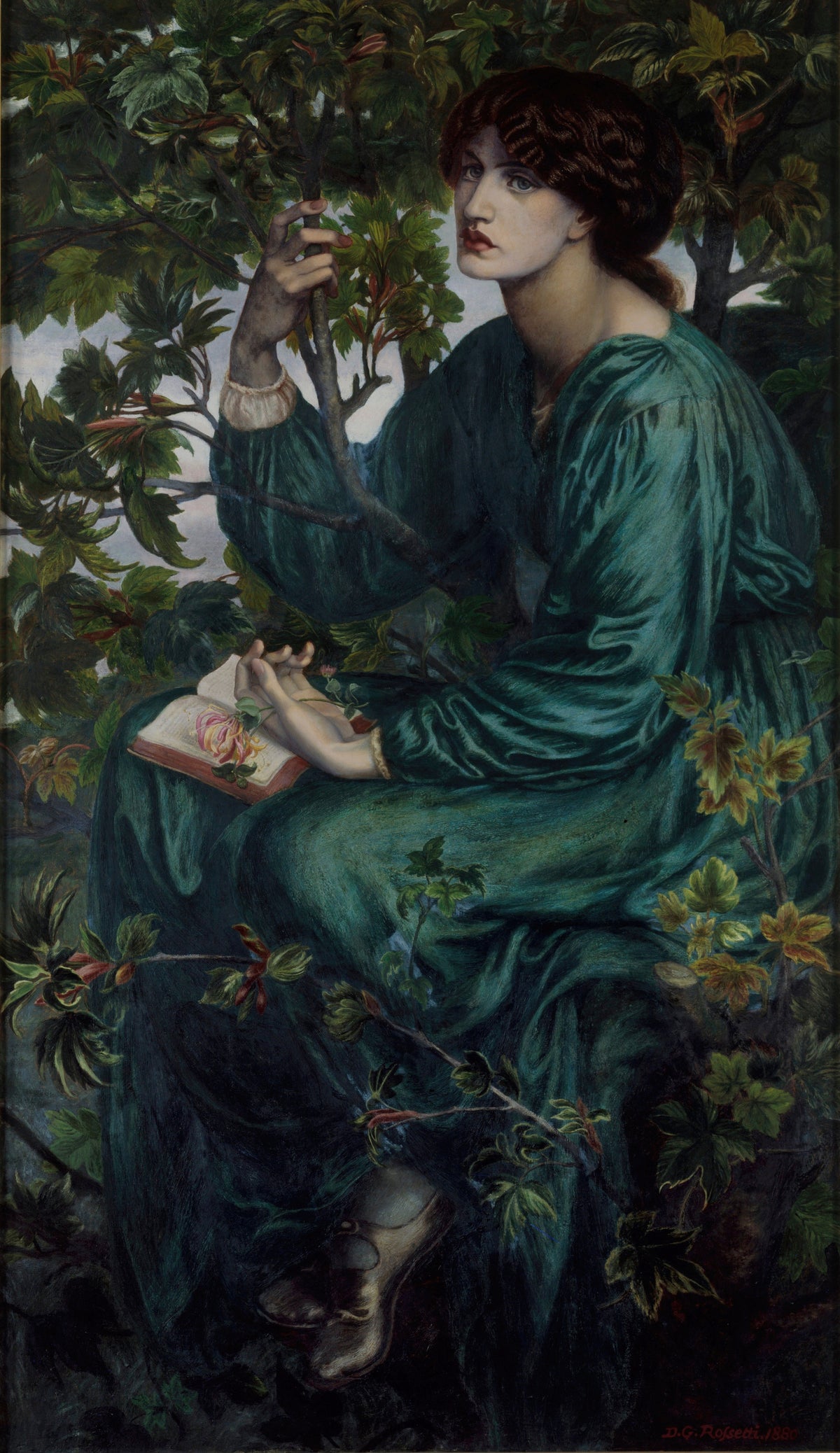 Dante Gabriel Rossetti — The Day Dream | Pre-Raphaelite Art Print