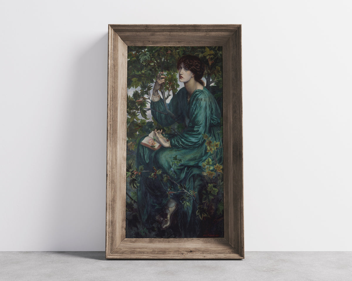 Dante Gabriel Rossetti — The Day Dream | Pre-Raphaelite Art Print
