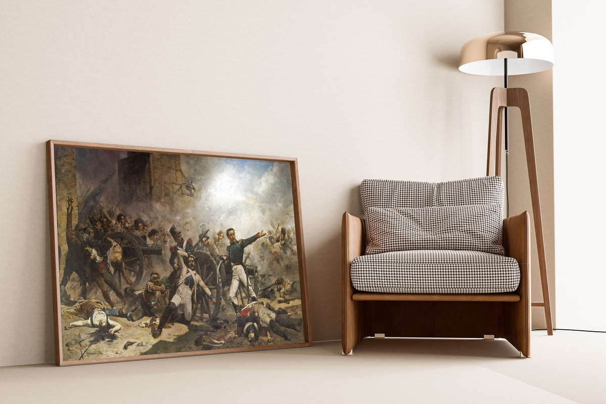 Joaquín Sorolla — The Defence of the Monteleón Artillery Park (El dos de mayo) | Fine Art Print