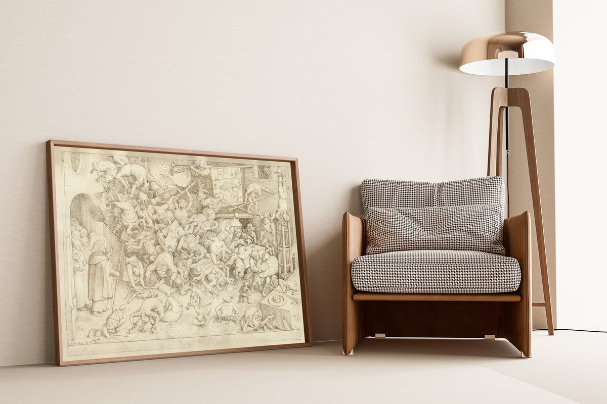 Pieter Bruegel the Elder — The Fall of the Magician Hermogenes | Fine Art Print