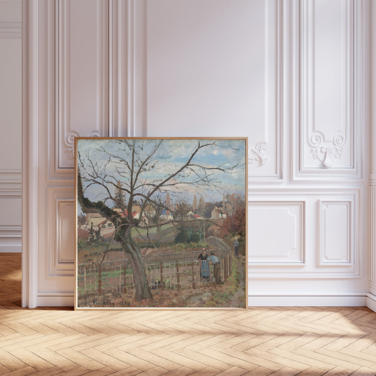 Camille Pissarro — The Fence | Fine Art Print