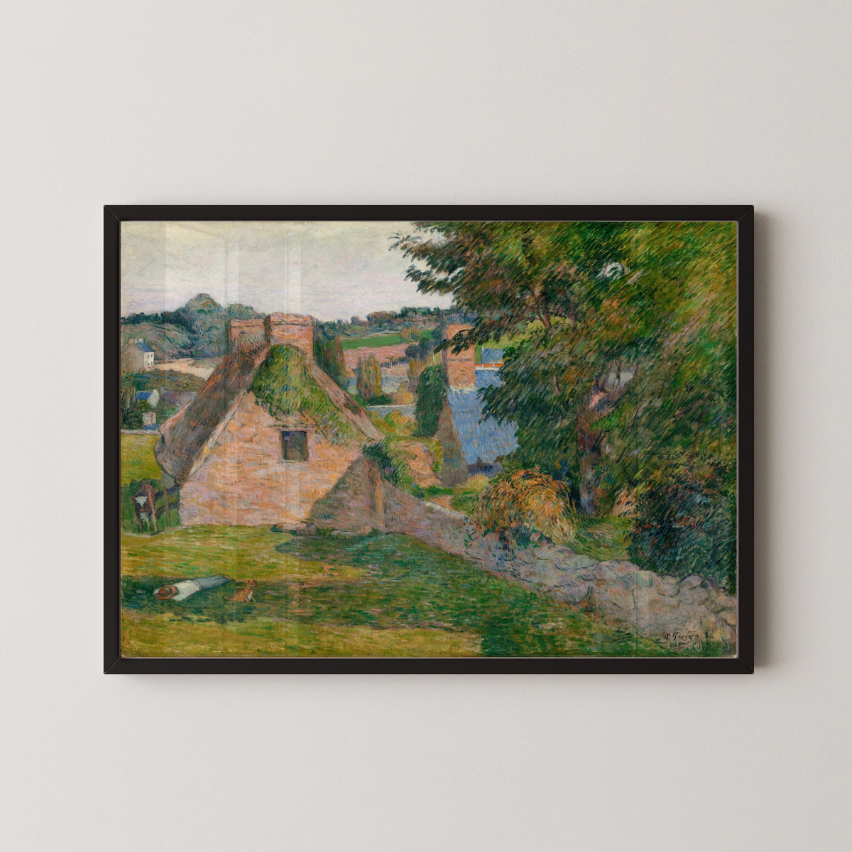Paul Gauguin — The Field of Derout-Lollichon | Fine Art Print
