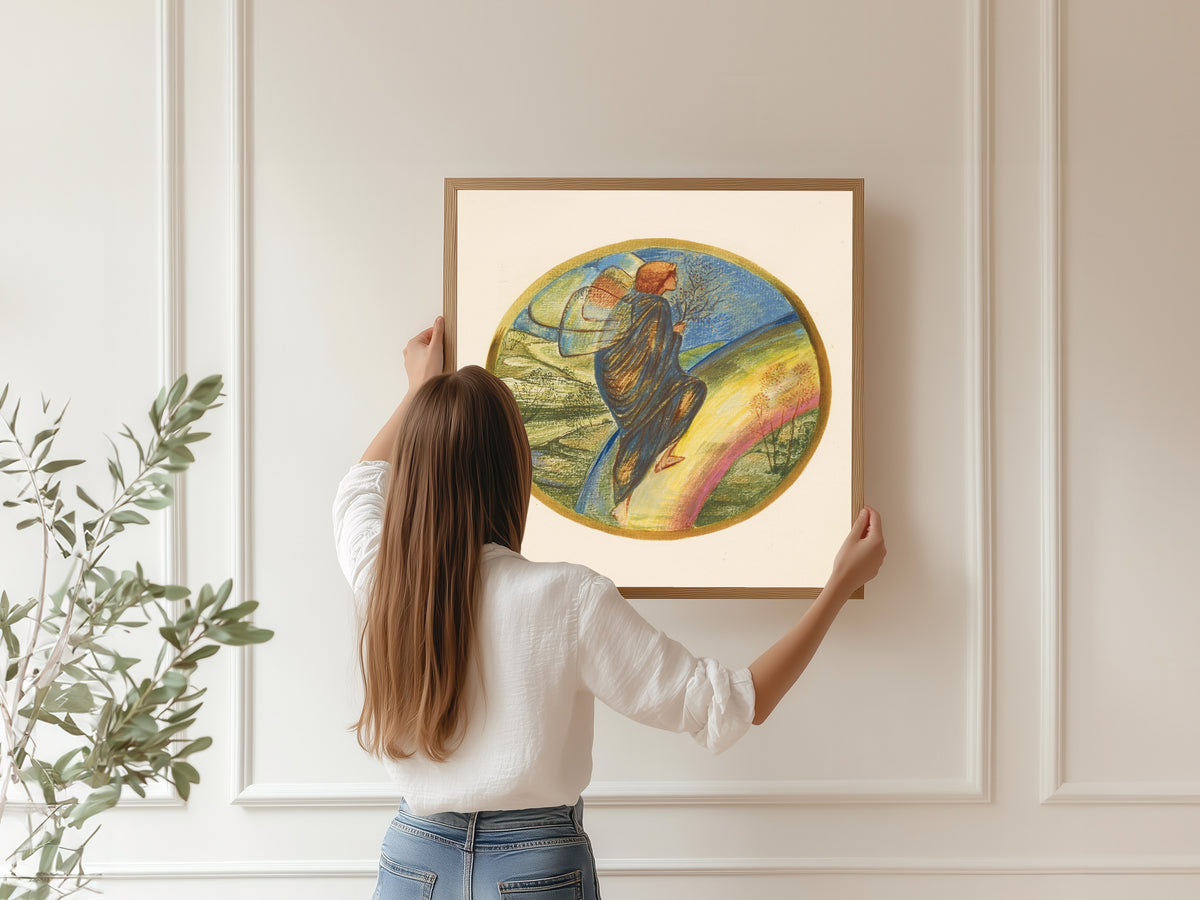 Edward Burne-Jones — The Flower Book: Ladder of Heaven | Pre-Raphaelite Art Print