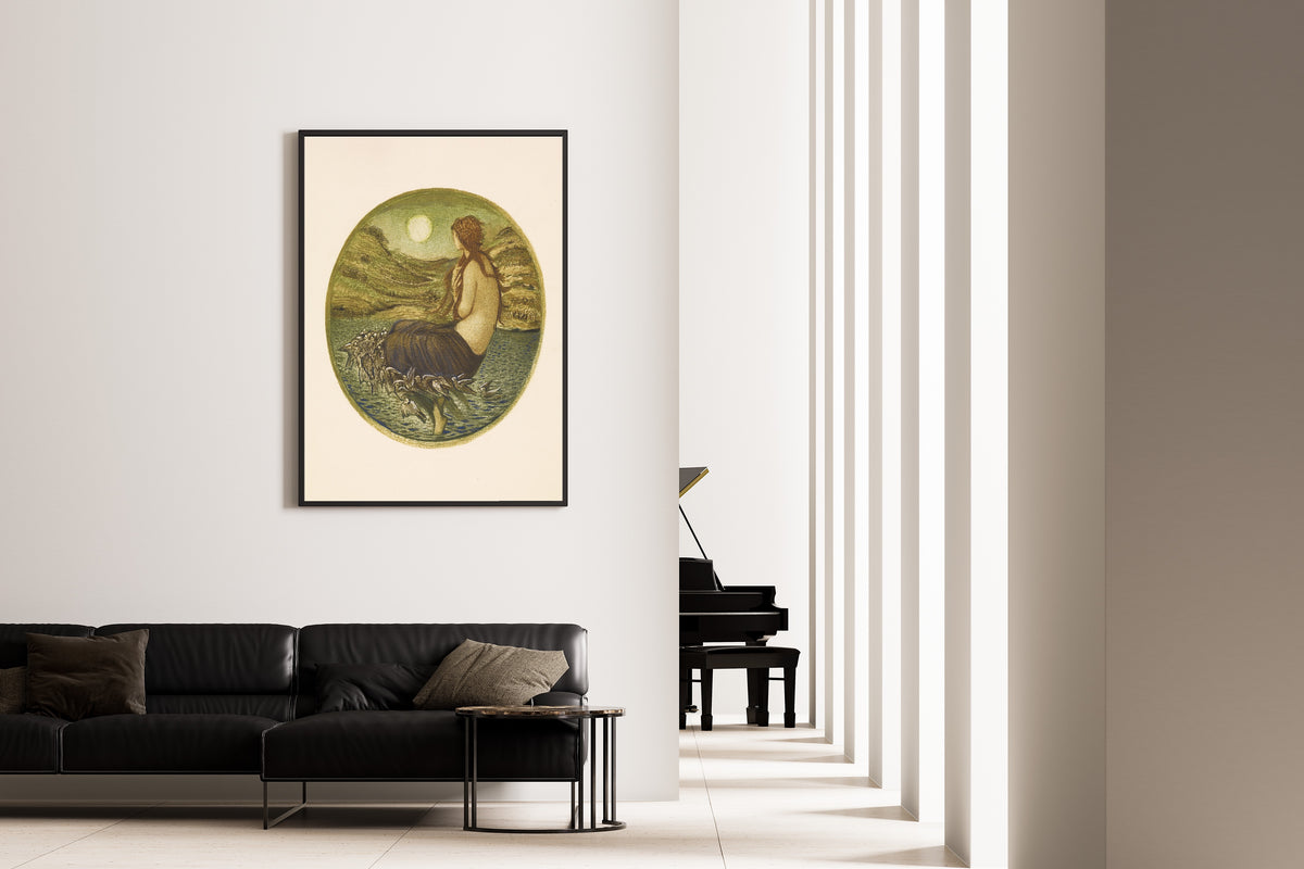 Edward Burne-Jones — The Flower Book: Venus' Looking Glass | Pre-Raphaelite Art Print