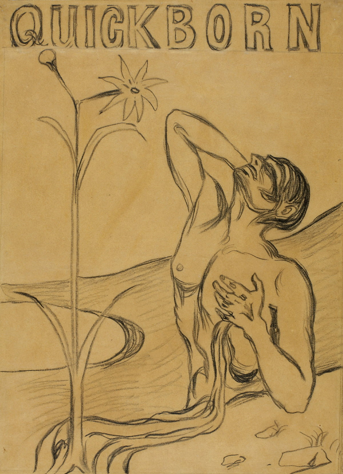 Edvard Munch — The Flower of Pain | Expressionist Fine Art Print