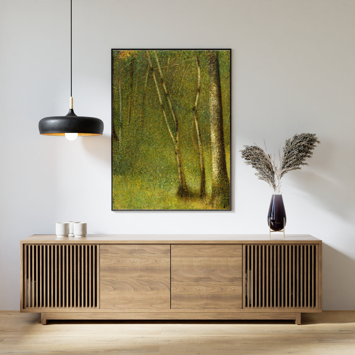 Georges Seurat — The Forest at Pontaubert | Fine Art Print