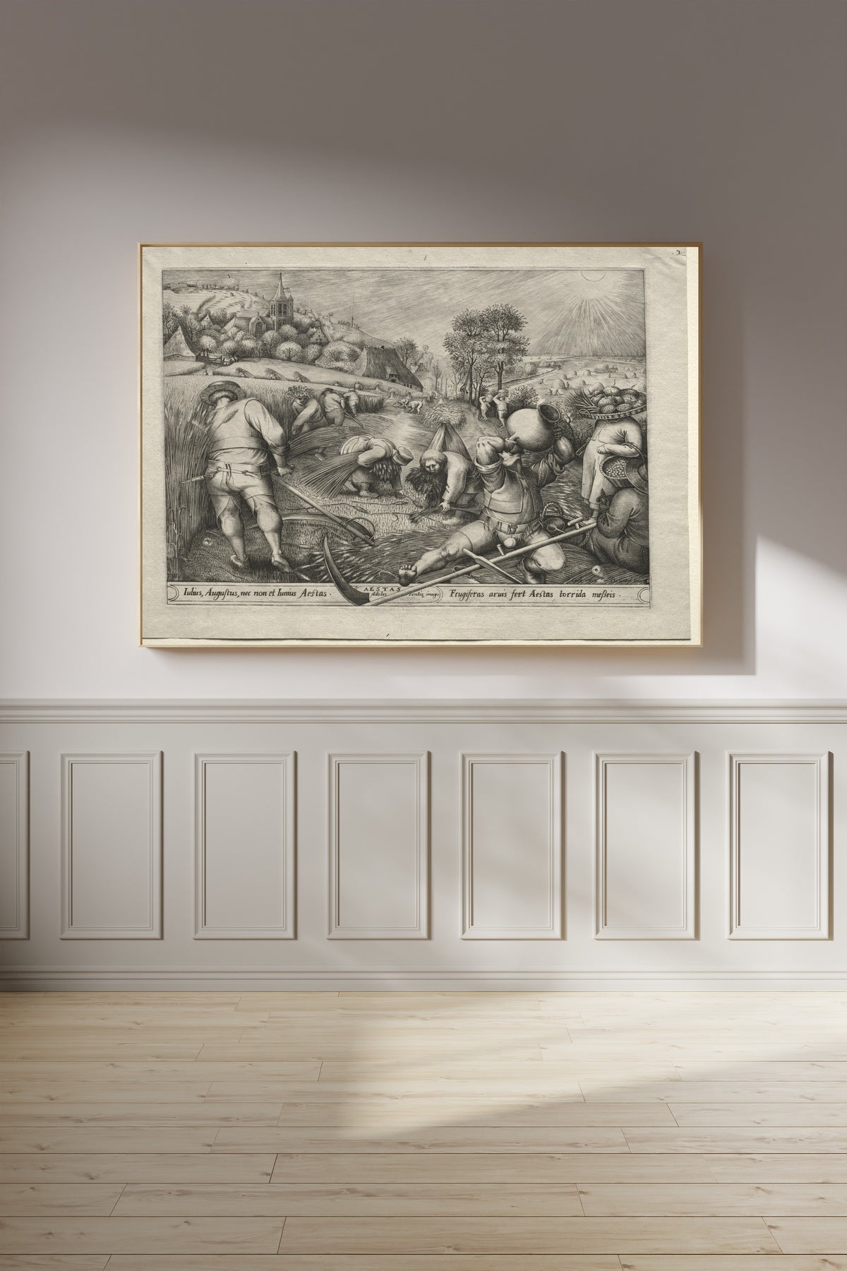 Pieter Bruegel the Elder — The Four Seasons: Summer | Engraving Print