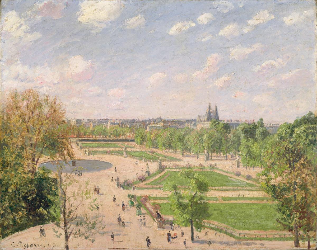 Camille Pissarro — The Garden of the Tuileries on a Spring Morning | Fine Art Print