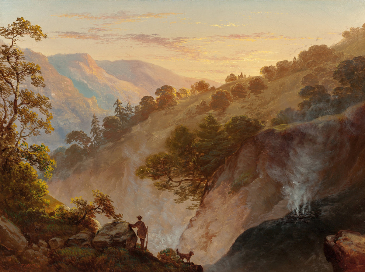 Thomas Hill — The Geysers, Sonoma, California | Landscape Fine Art Print