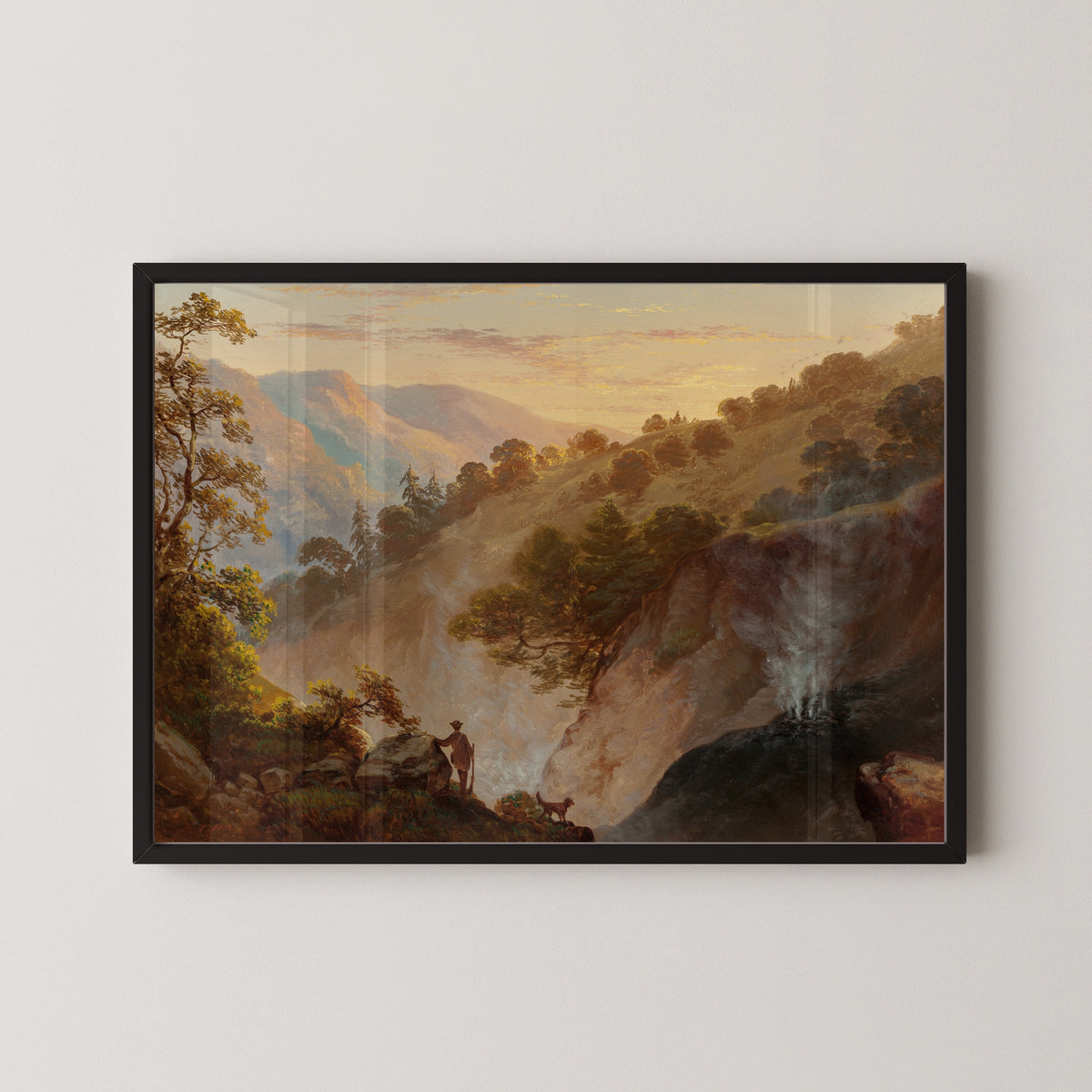 Thomas Hill — The Geysers, Sonoma, California | Landscape Fine Art Print