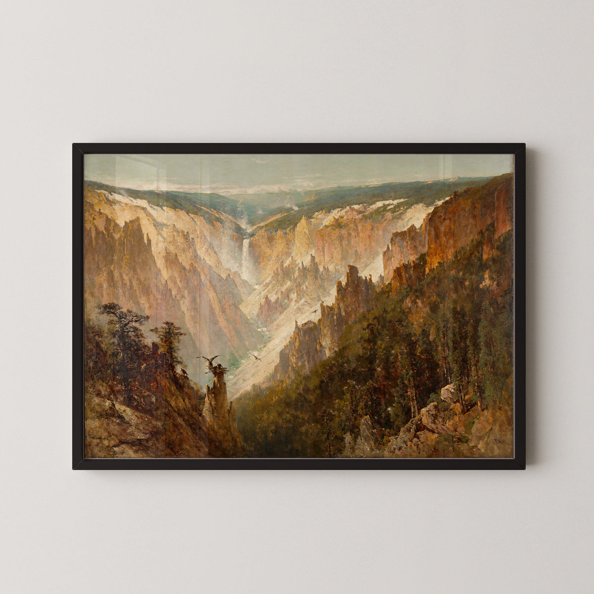 Thomas Hill — The Grand Canyon of the Yellowstone | Landscape Fine Art Print