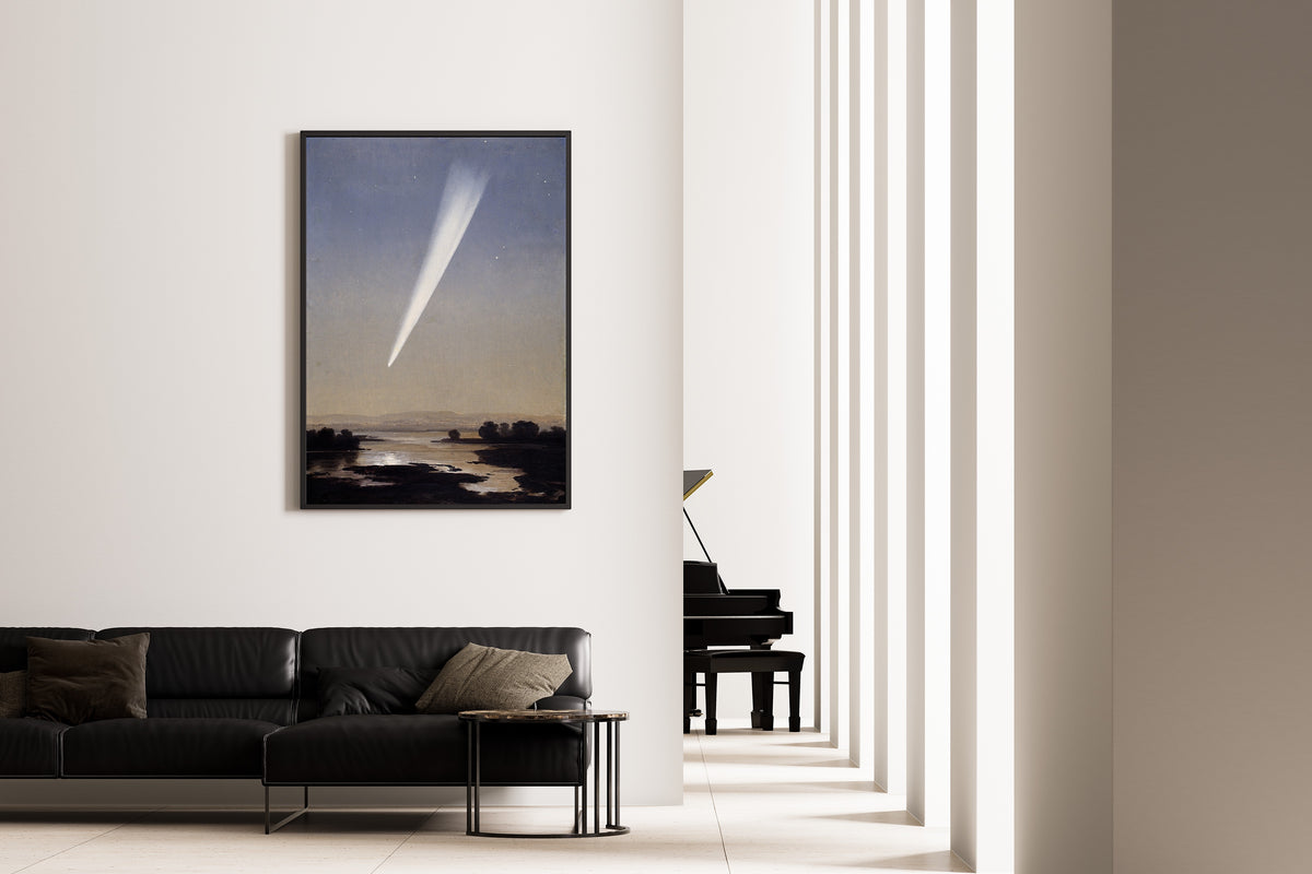 José María Velasco — The Great Comet of 1882 | Landscape Fine Art Print