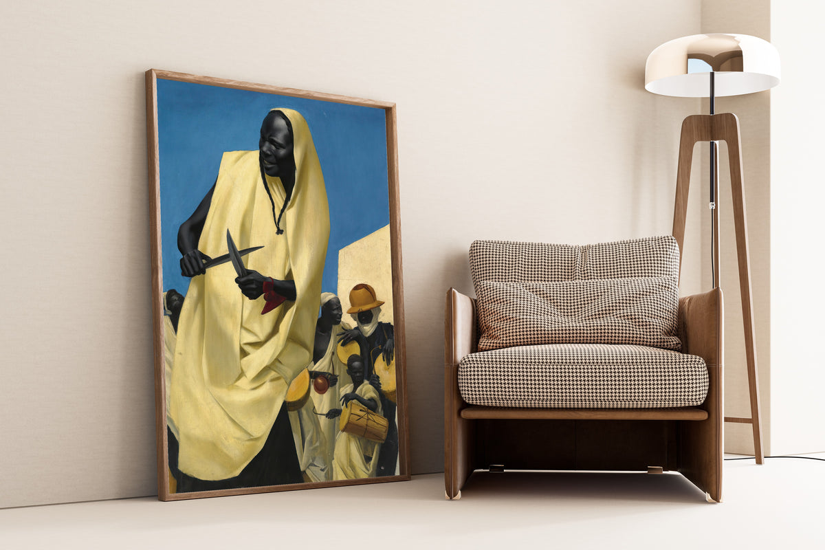Alexandre Iacovleff — The Kuli-Kuta Dance, Niamey | Fine Art Print