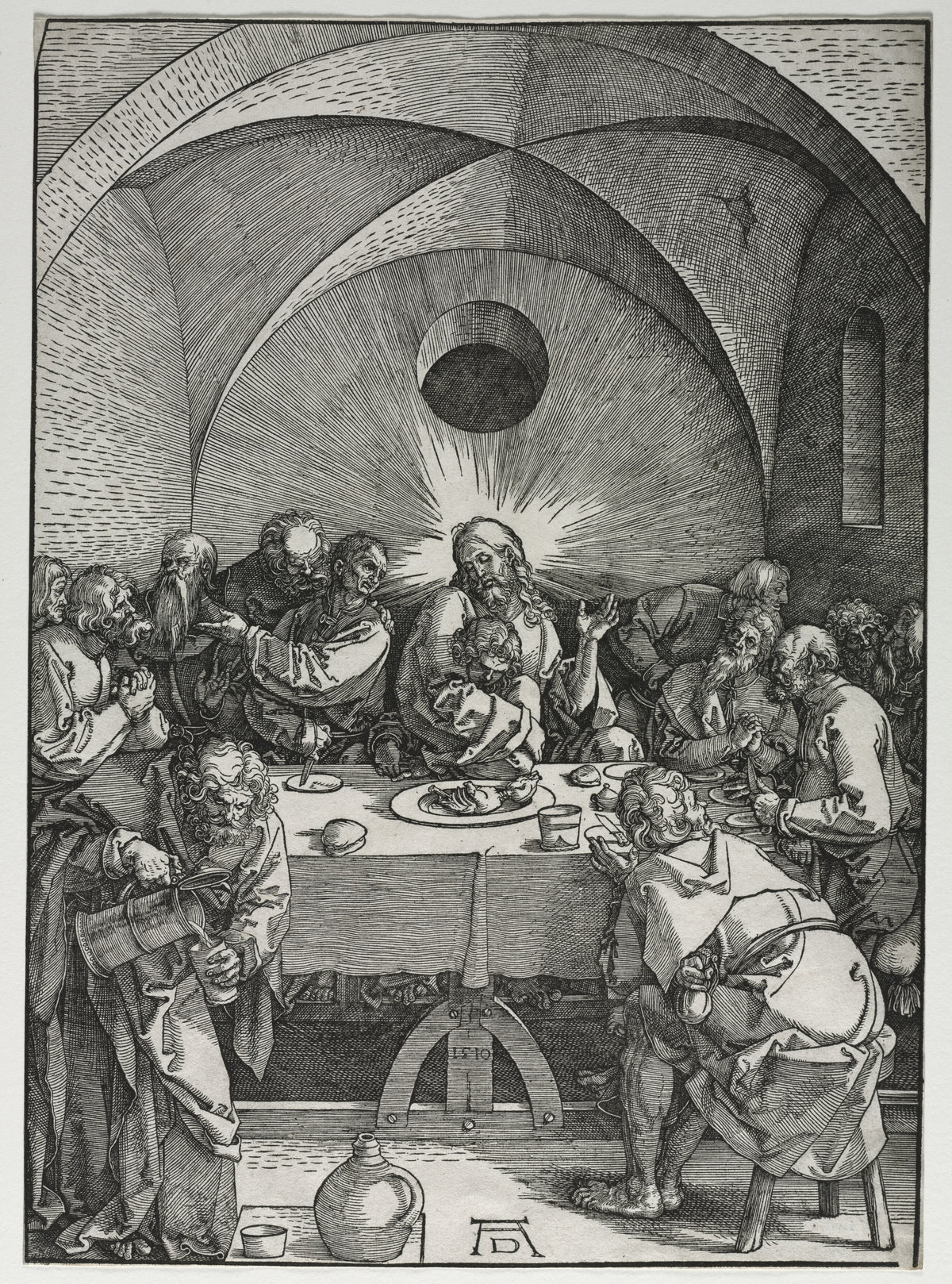 Albrecht Dürer — The Large Passion: The Last Supper | Woodcut Print