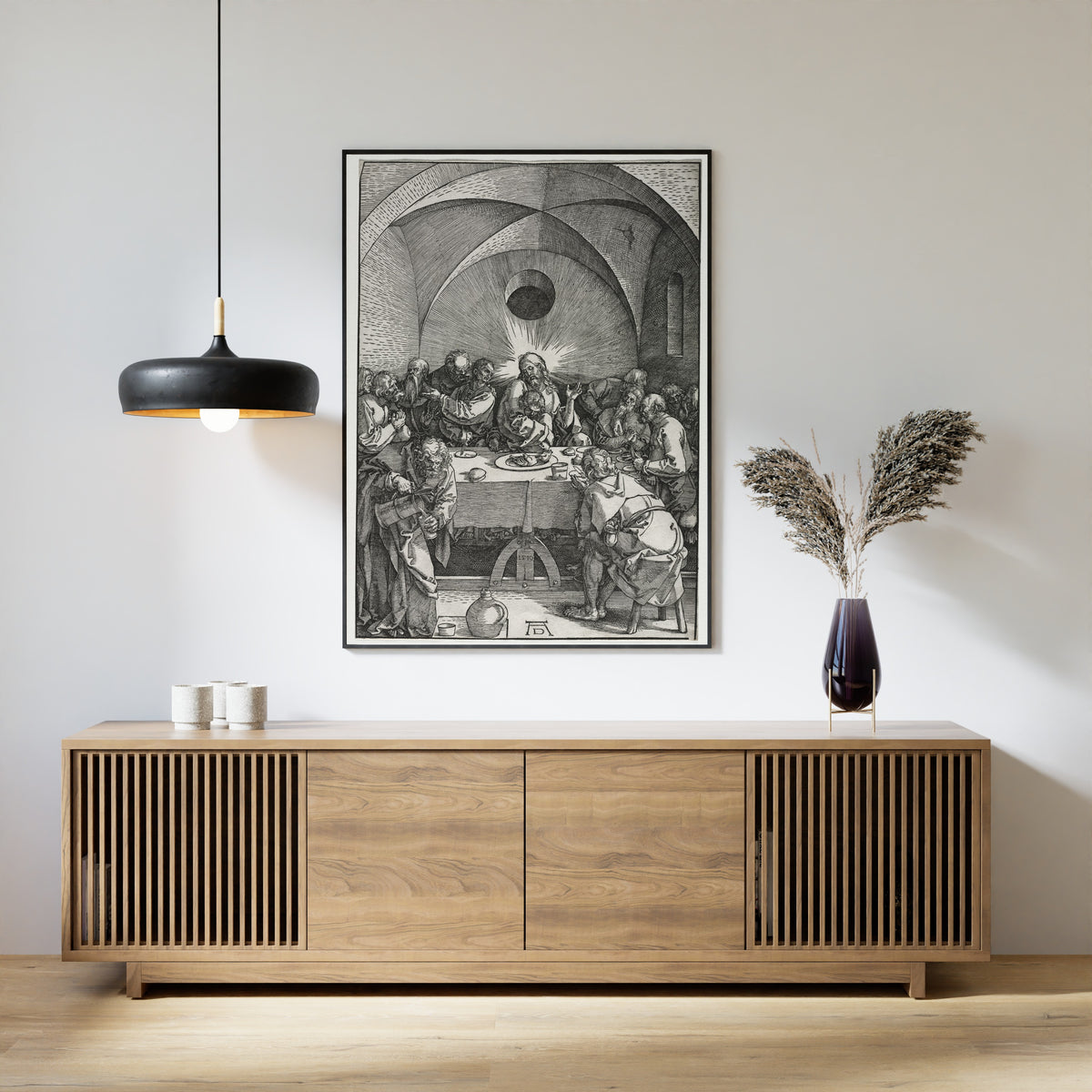 Albrecht Dürer — The Large Passion: The Last Supper | Woodcut Print