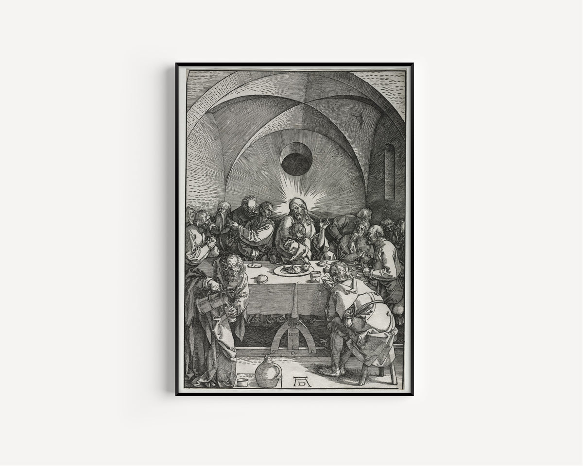 Albrecht Dürer — The Large Passion: The Last Supper | Woodcut Print